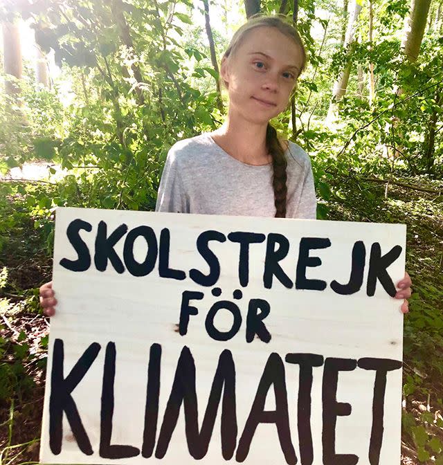 18) Greta Thunberg