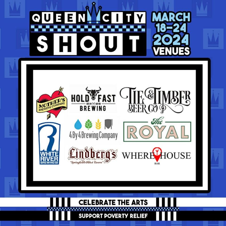 The 13th annual Queen City Shout is March 18-24, 2024.