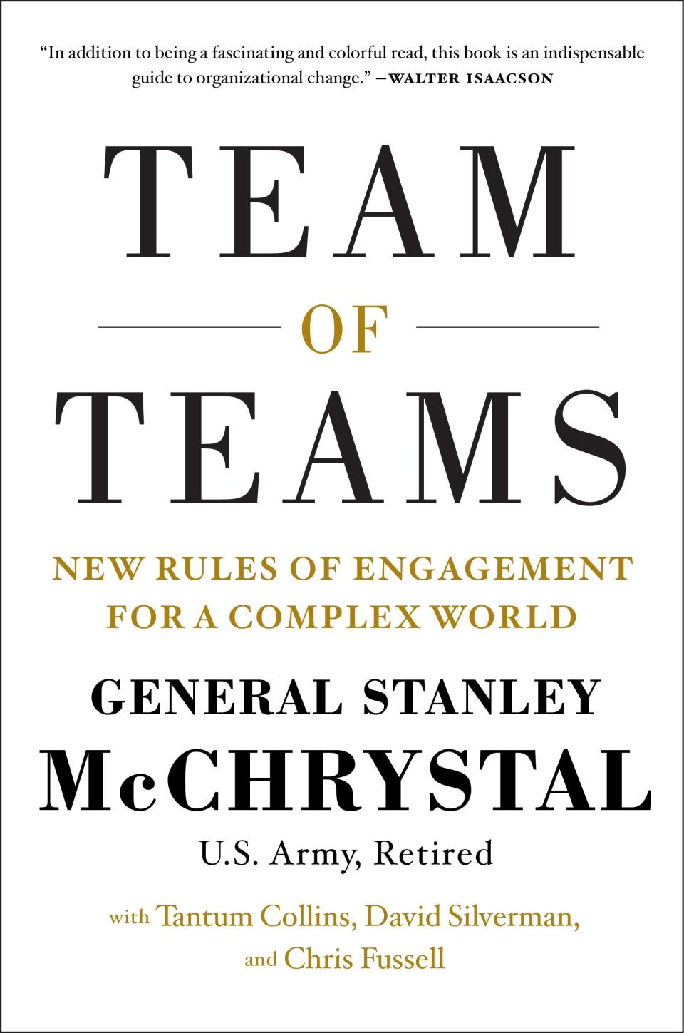 Team of Teams book General Stanley McChrystal