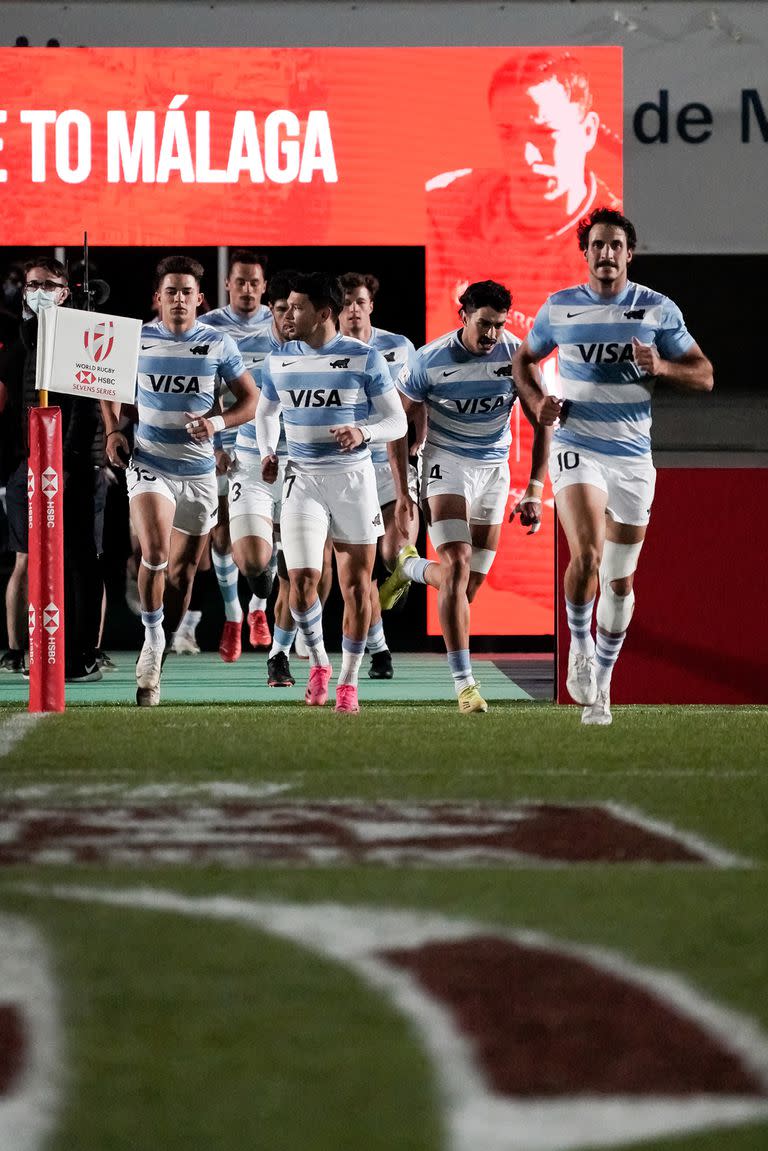 Los Pumas 7s afrontaron la jornada del sábado con bajas importantes y apenas 10 jugadores disponibles