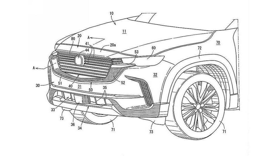Mazda針對北美市場推出的休旅新車CX-50預計下個月發表，但在這支前就因為專利資料讓車身外觀曝光。(圖片來源/ UPSTO)