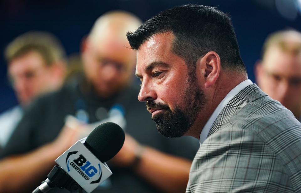 Ryan Day says moving the Ohio State-Michigan to earlier in the season is worth discussion.