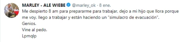 El mensaje de furia de Marley. – <a href="https://twitter.com/marley_ok/" rel="nofollow noopener" target="_blank" data-ylk="slk:Twitter/Marley_ok;elm:context_link;itc:0;sec:content-canvas" class="link "><em>Twitter/Marley_ok</em></a>