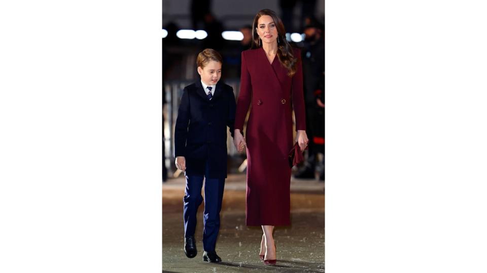 George and Kate at Christmas concert 2022