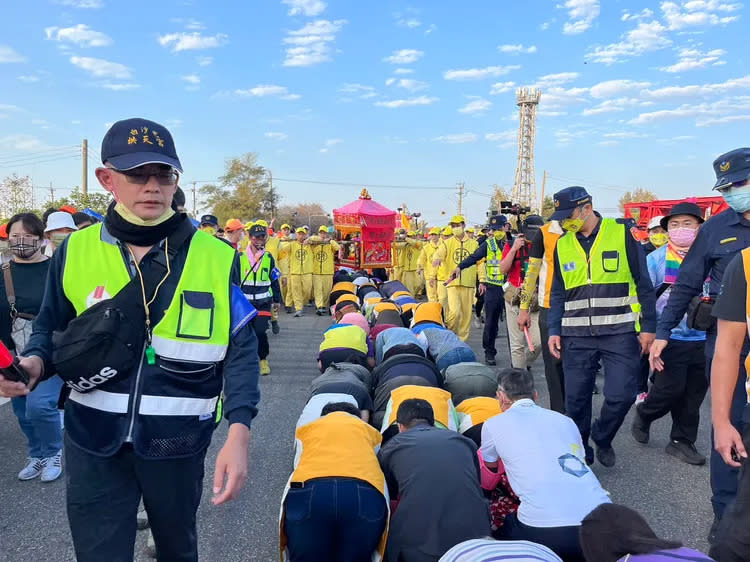 白沙屯媽祖明天凌晨出發前往雲林北港，沿線警方均已完成相關護駕、交通疏導規劃。資料照片