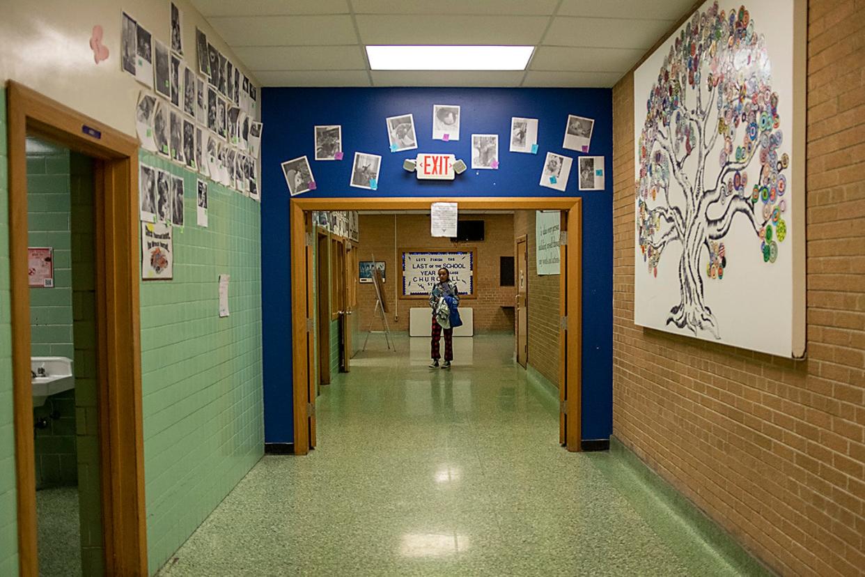 A community open house was held at Churchill Junior High on Thursday, May 19, 2022.