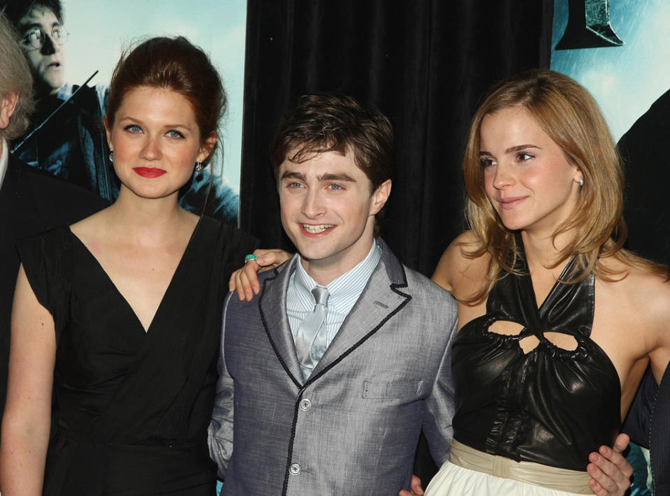 Harry Potter and the Half Blood Prince NY Premiere 2009 Bonnie Wright Daniel Radcliffe Emma Watson