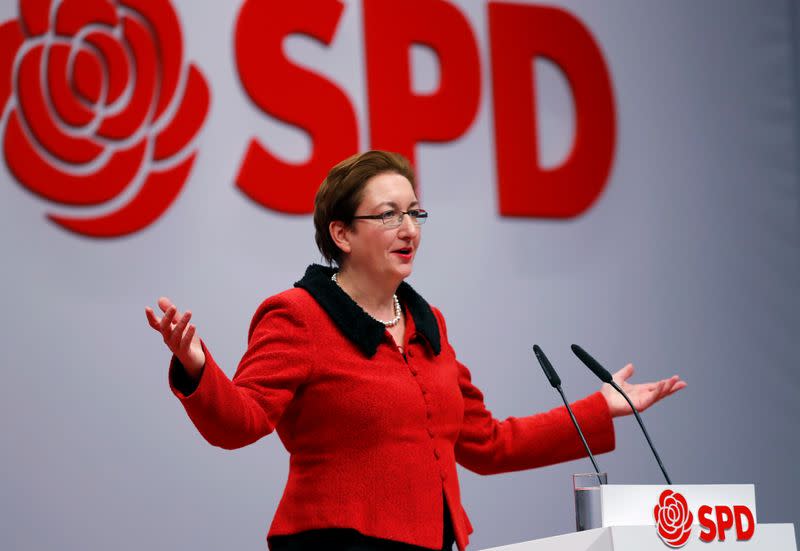 Social Democratic Party (SPD) meeting in Berlin