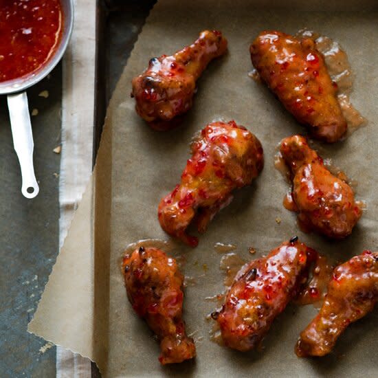 Sweet & Sticky Hot Wings