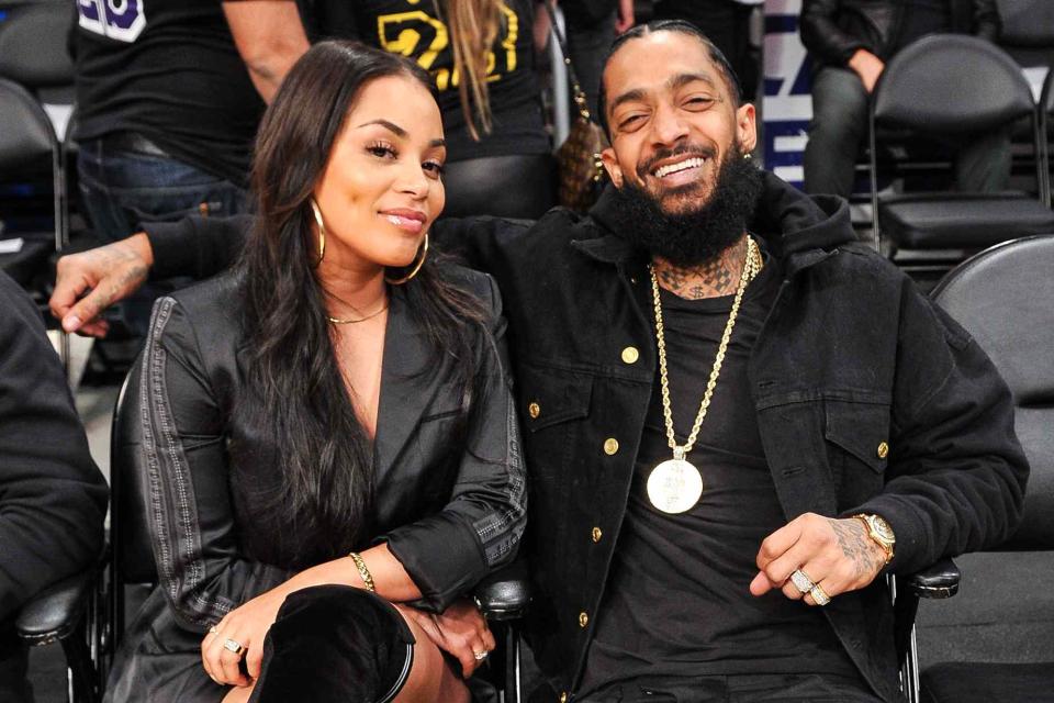 <p>Allen Berezovsky/Getty</p> Lauren London honored late partner Nipsey Hussle on what would have been his 38th birthday.