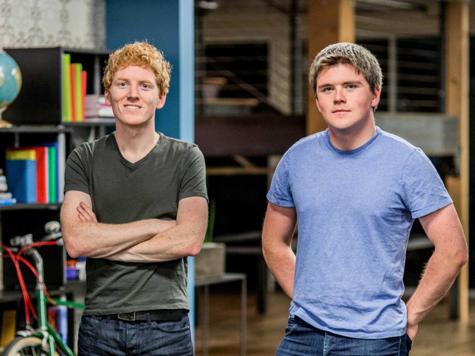 Patrick & John Collison, Stripe founders