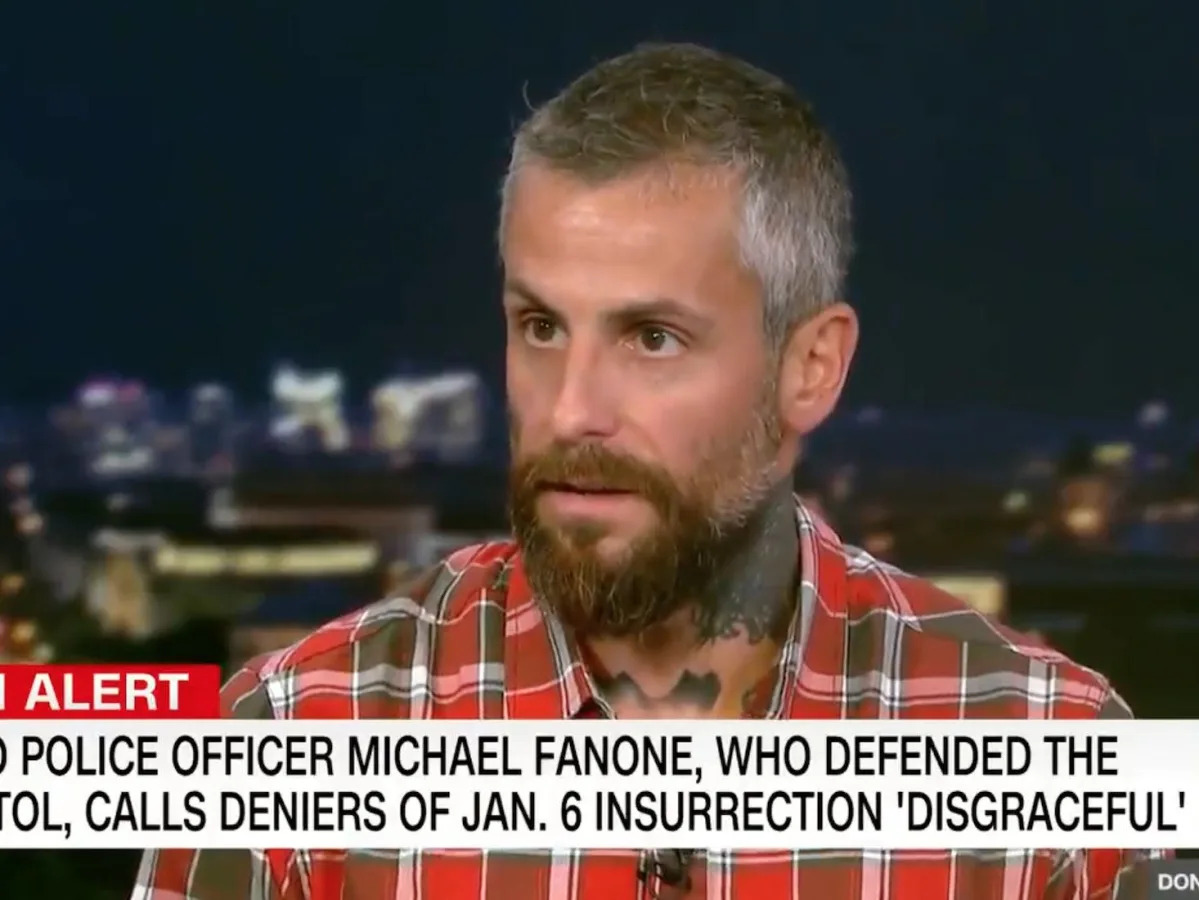 Michael Fanone, the DC Police officer beaten by Capitol rioters, resigned and is joining CNN as a commentator