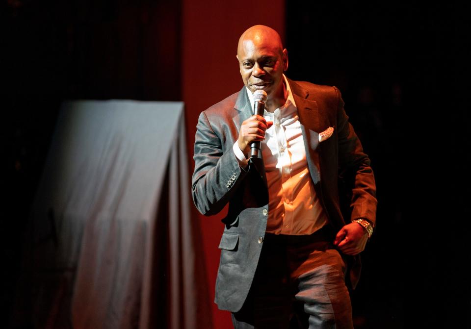 Netflix released the speech Dave Chappelle delivered during a theater dedication ceremony June 20 in a 39-minute clip titled "What's in a Name."