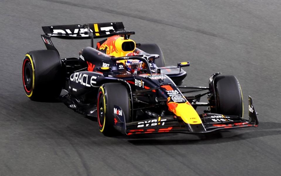 Formula One F1 - Saudi Arabian Grand Prix - Jeddah Corniche Circuit, Jeddah, Saudi Arabia - March 7, 2024 Red Bull's Max Verstappen in action during practice