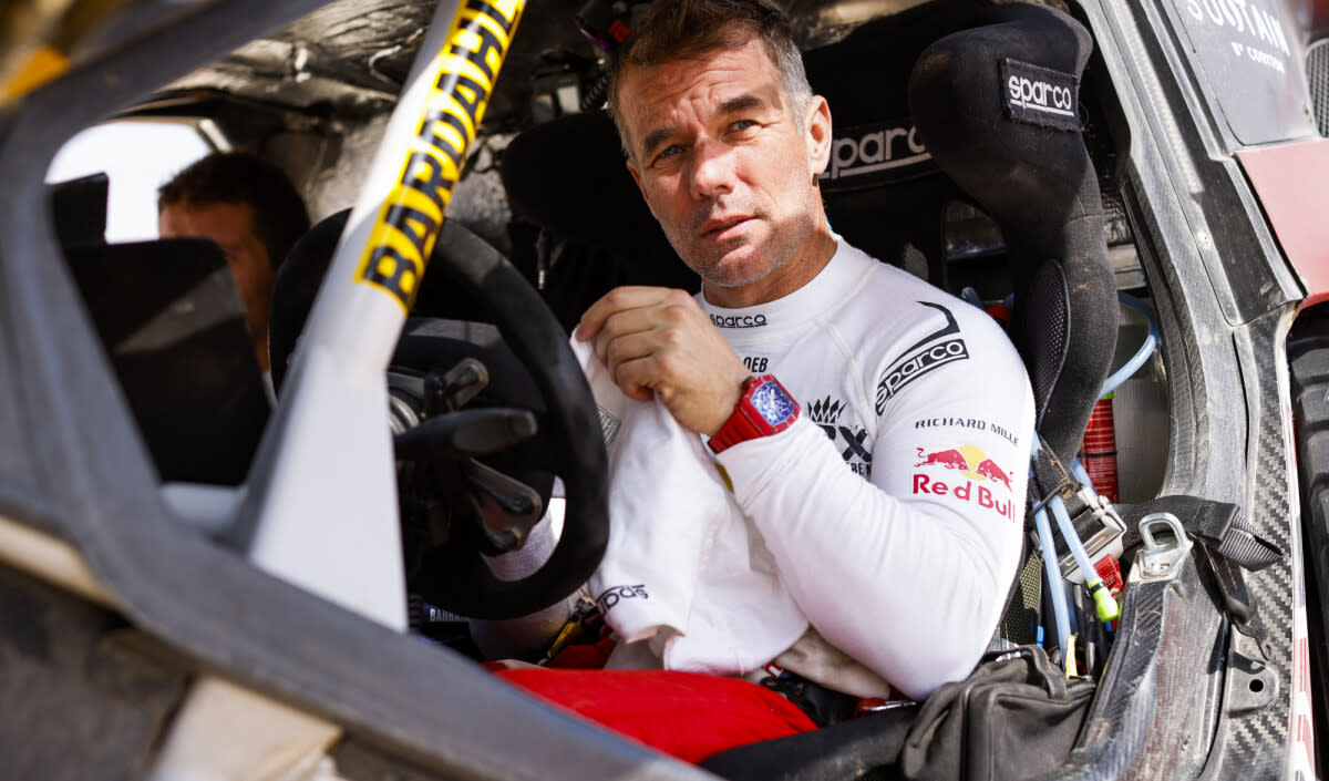 <p dir="ltr"><span>Sébastien Loeb n'aime pas se traîner sur la route et il le revendique !</span></p>
<div></div>
Sébastien Loeb - Onzième étape une étape marathon entre Shaybah et Empty Quarter en Arabie saoudite. © DPPI/Panoramic/Bestimage - © BestImage, Dppi / Panoramic / Bestimage