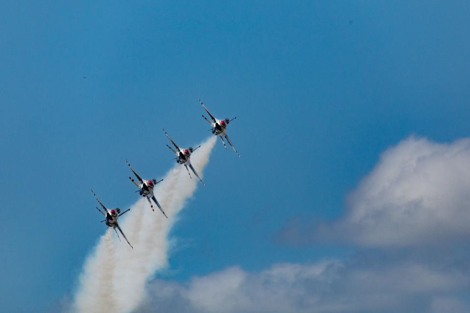 The 2023 Orlando Air Show at Orlando Sanford International Airport.