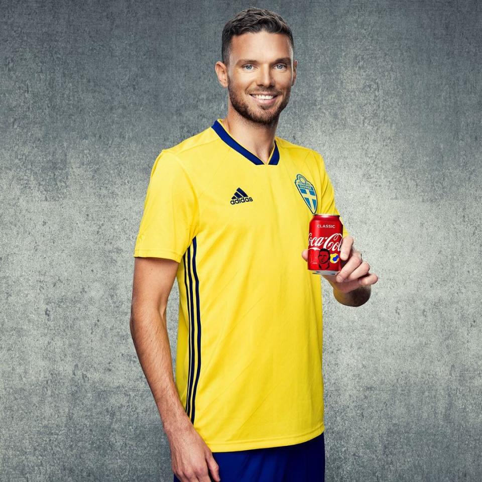 Marcus Berg del equipo de Suecia en Rusia 2018. <a href="https://www.instagram.com/marcusberg.9/?hl=en" rel="nofollow noopener" target="_blank" data-ylk="slk:Foto: Marcus Berg/Instagram;elm:context_link;itc:0;sec:content-canvas" class="link ">Foto: Marcus Berg/Instagram</a>