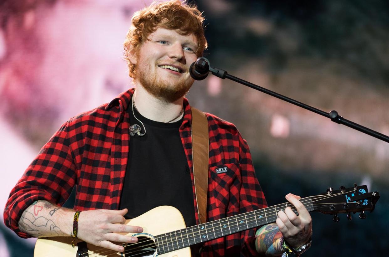 Singer Ed Sheeran is due to perform at the Brit Awards 2018: Getty Images