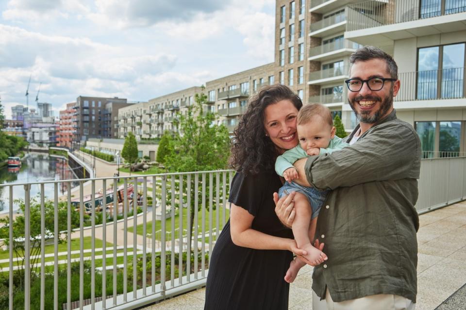 Alberto and Silvia love the amenities of their apartment complex (Juliet Murphy)