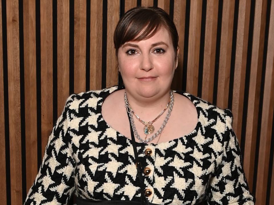 Lena Dunham during the BAFTA Screenwriters' Lecture Series