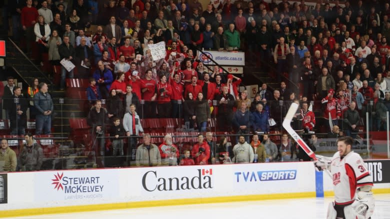 How to get the other team's goat, as told by UNB hockey superfans