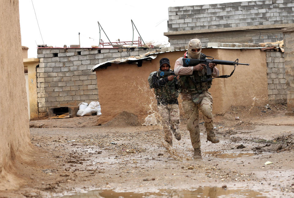 Securing the streets of Mosul