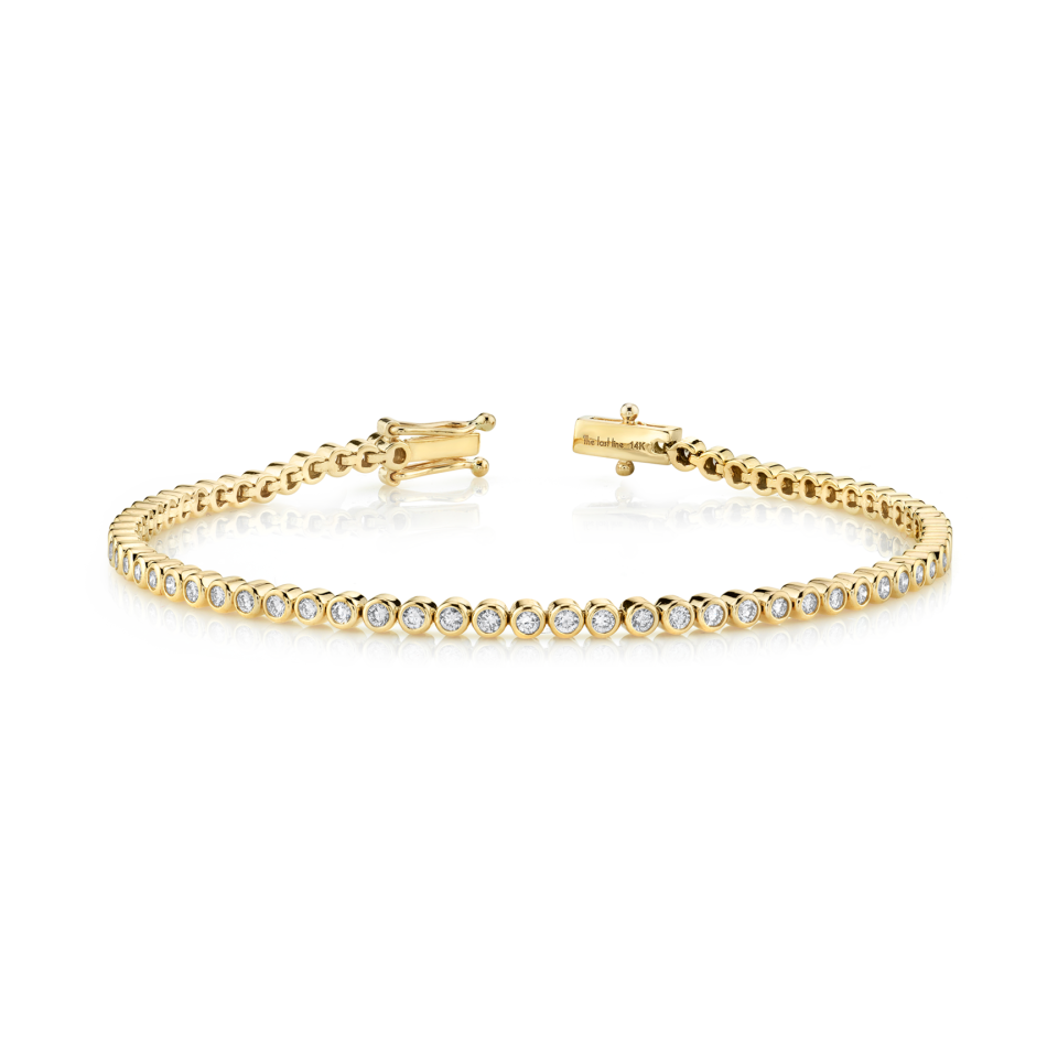 Diamond Bezel Tennis Bracelet