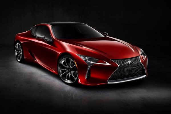 LEXUS LC 500完美接續SC定位，絕美身形驚豔四方