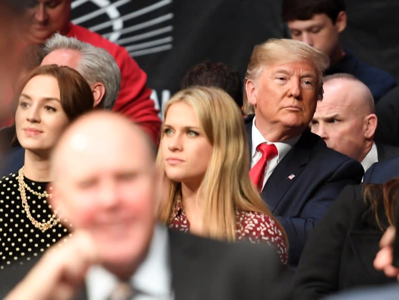 MMA: President Trump Attends UFC 244