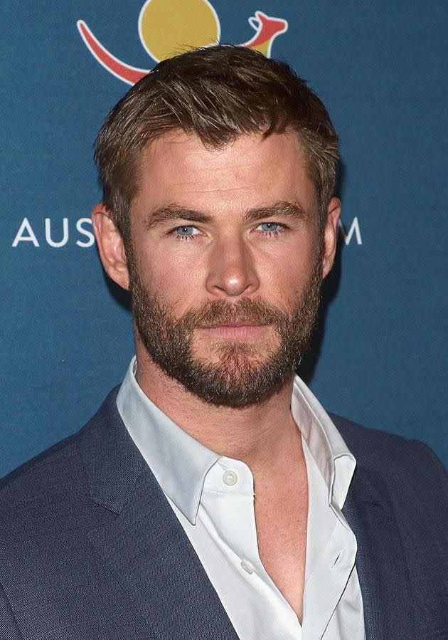 Chris Hemsworth has joked his body as a physical reaction to playing Thor. Source: Getty