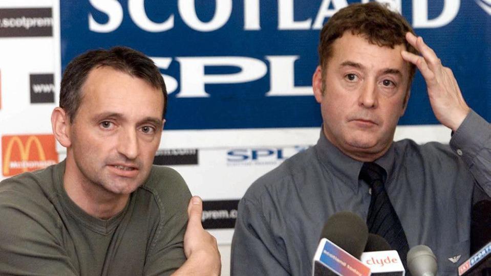 Pat Nevin (left) was Motherwell chief executive during the early years of John Boyle's (right) ownership 