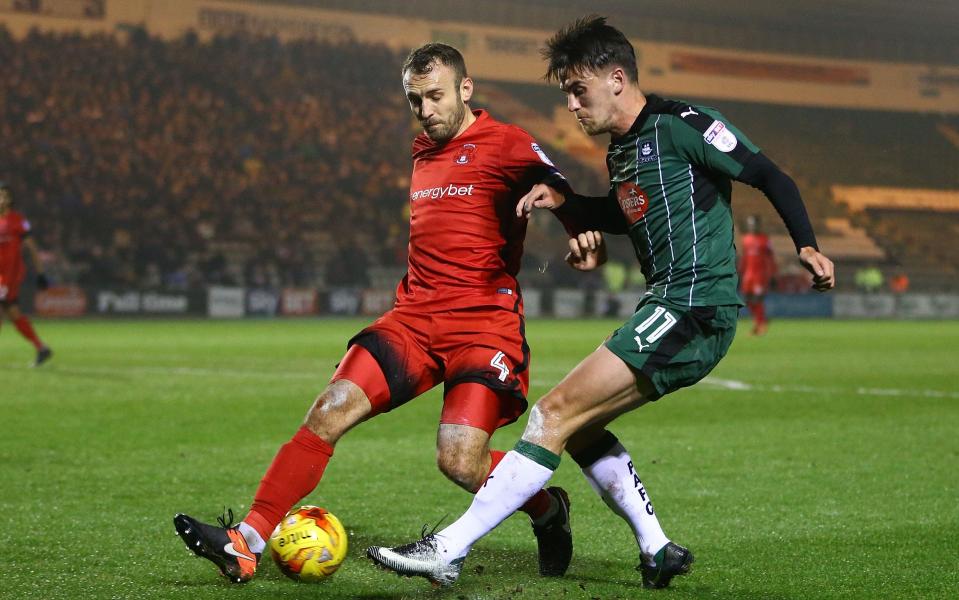 Plymouth accuse Leyton Orient captain Liam Kelly of shoving ball boy to floor during bad-tempered match