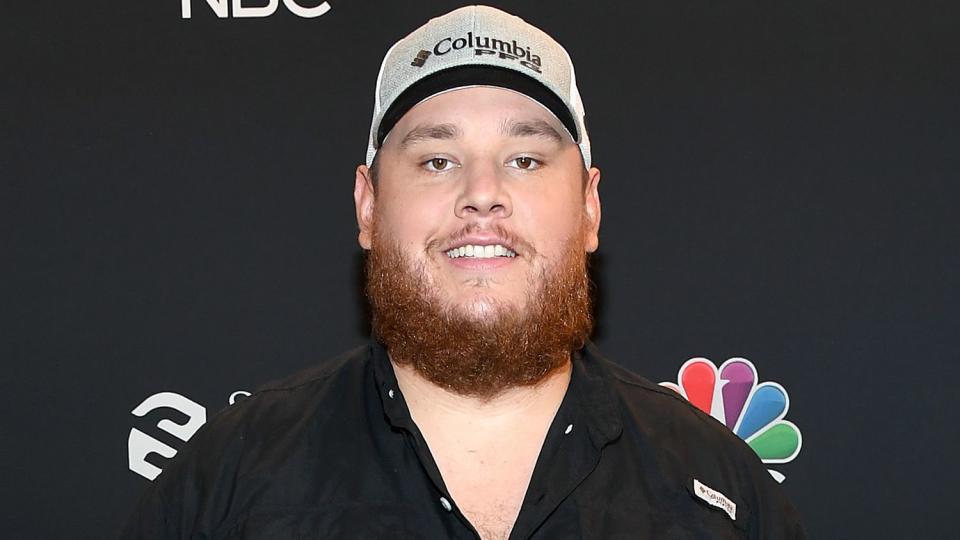 In this image released on October 13, Luke Combs poses backstage at the 2020 Billboard Music Awards, broadcast on October 14, 2020 at the Dolby Theatre in Los Angeles, CA.