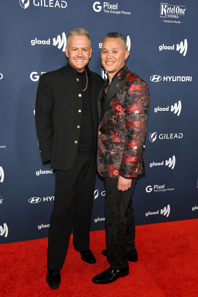 34th annual glaad media awards hosted by ketel one family made vodka ross mathews and wellinthon garcía