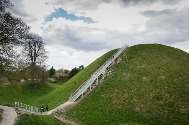 Castle Hill new steps