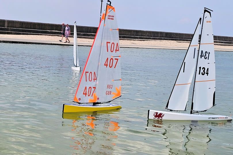 The Great Orme Model Yacht Club said the lake's size and oval shape make it spectator-friendly