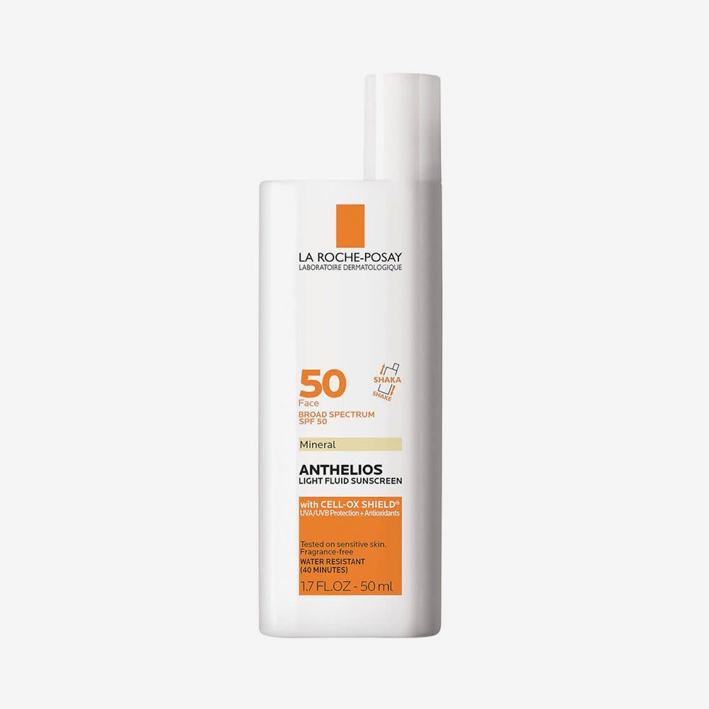 <p><a href="https://go.redirectingat.com?id=74968X1596630&url=https%3A%2F%2Fwww.dermstore.com%2Fla-roche-posay-anthelios-mineral-ultra-light-sunscreen-fluid-spf-50%2F11429027.html&sref=https%3A%2F%2Fwww.elle.com%2Fbeauty%2Fmakeup-skin-care%2Fa60595170%2Fclimate-change-skin-care%2F" rel="nofollow noopener" target="_blank" data-ylk="slk:Shop Now;elm:context_link;itc:0;sec:content-canvas" class="link rapid-noclick-resp">Shop Now</a></p><p>Anthelios Mineral Ultra-Light Face Sunscreen SPF 50</p><p>dermstore.com</p><p>$36.99</p>