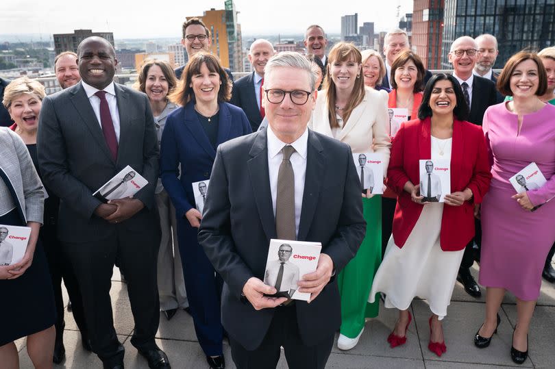 Labour Party leader Sir Keir Starmer unveils his party's manifesto