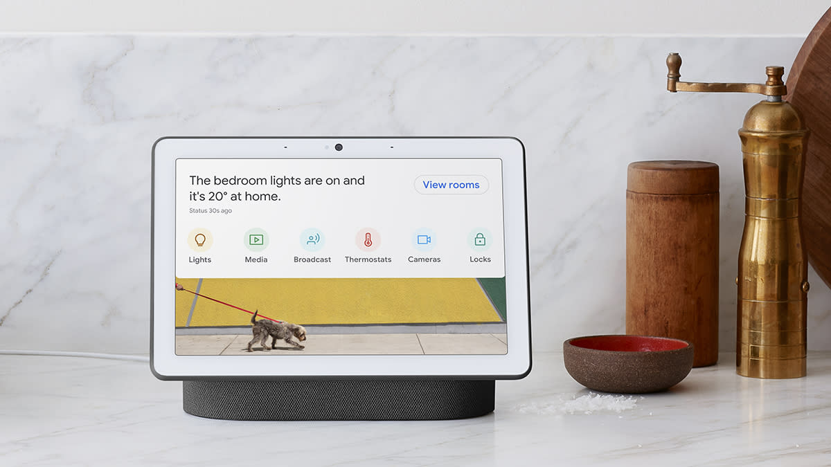  Google Nest Hub Max. 