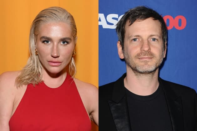 Kesha and Dr Luke split 2 Kesha and Dr Luke split 2.jpg - Credit: Michael Kovac/Getty Images/Elton John AIDS Foundation; Jason LaVeris/FilmMagic