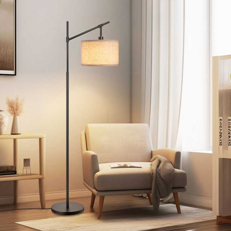 Curved floor lamp Banty