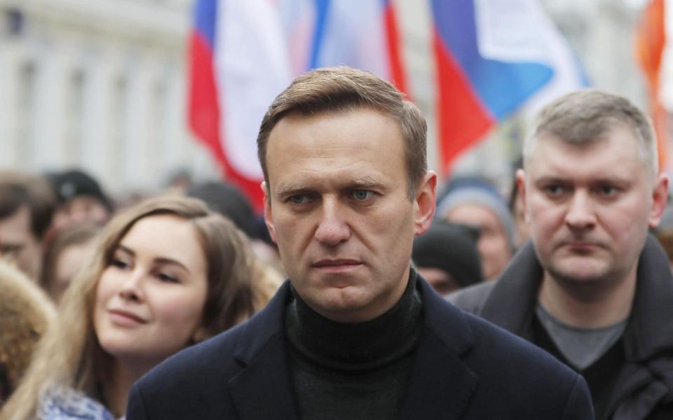 Russian opposition leader and anti-corruption activist Alexei Navalny, prior to being poisoned with novichok. Feb 29, 2020. - YURI KOCHETKOV/EPA-EFE/Shutterstock