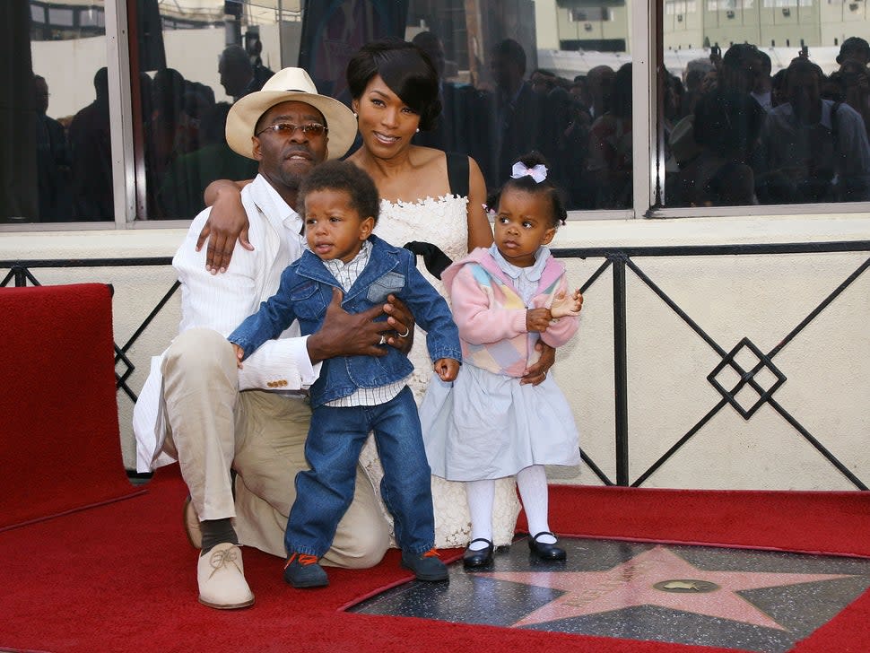 Courtney B. Vance, Angela Bassett, Bronwyn Golden and Slater Josiah