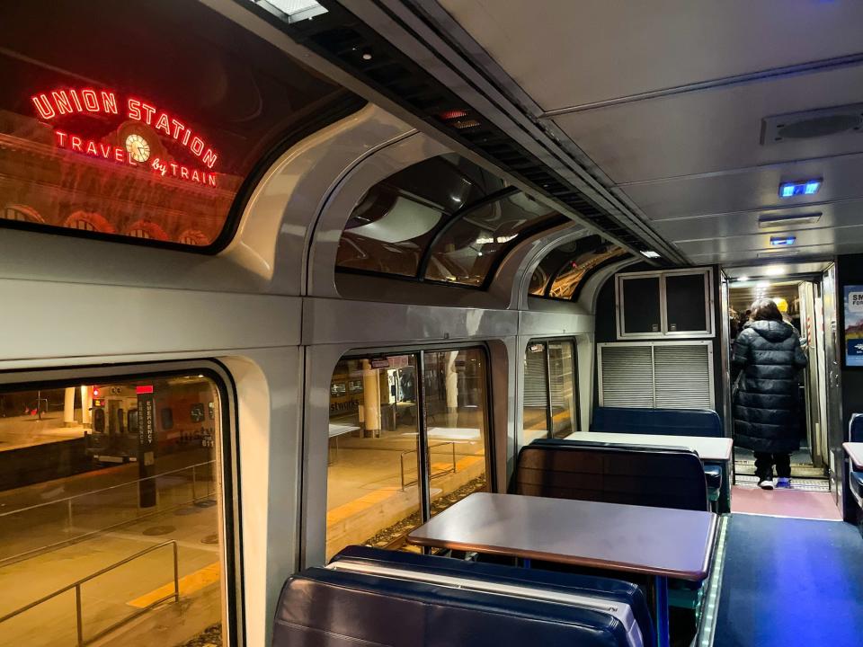 The Amtrak Winter Park Express Train