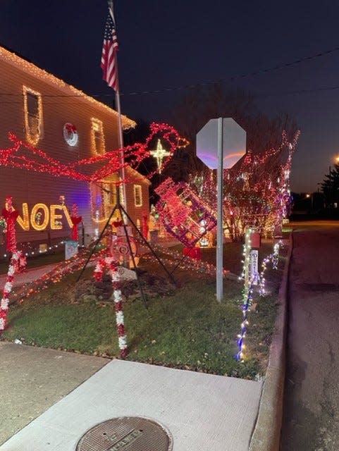 Magnolia residents Gene and Mary Scott invite the public to see their Christmas light display at 310 E. Carrollton St. through Jan. 2.