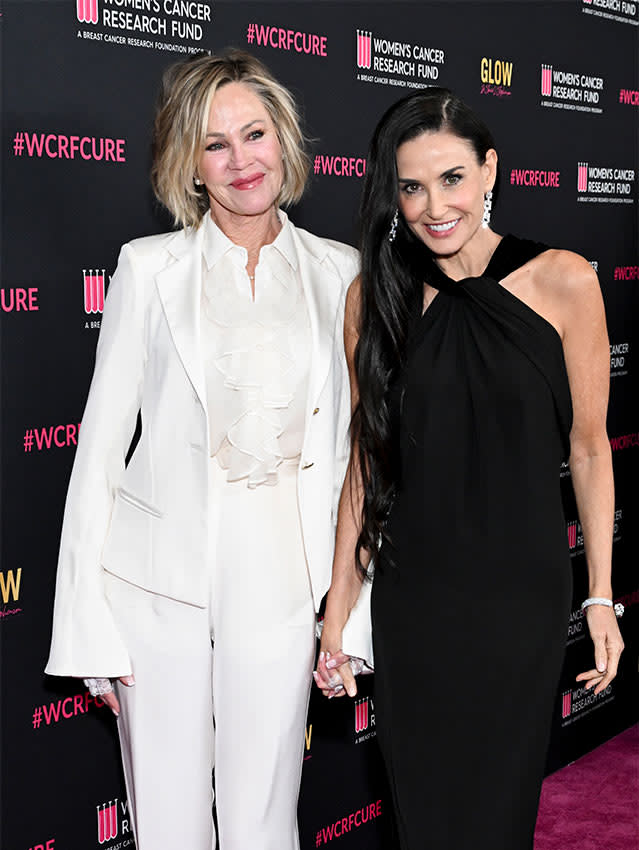 Melanie Griffith y Demi Moore