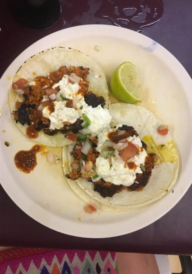 Locals agree – the best tacos in Playa Del Carmen are at Taqueria El Fogon.
