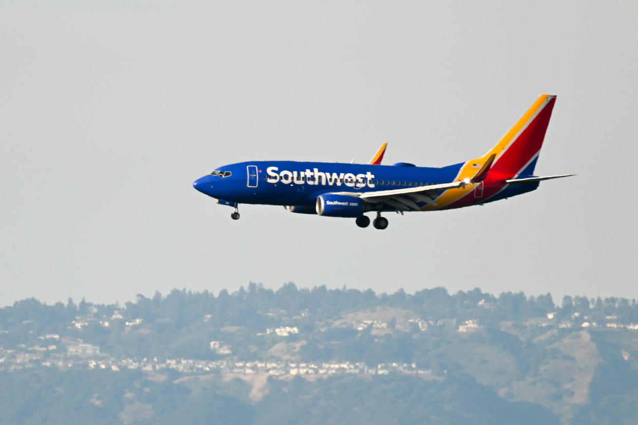 Southwest Airlines plane Tayfun CoSkun/Anadolu Agency via Getty Images