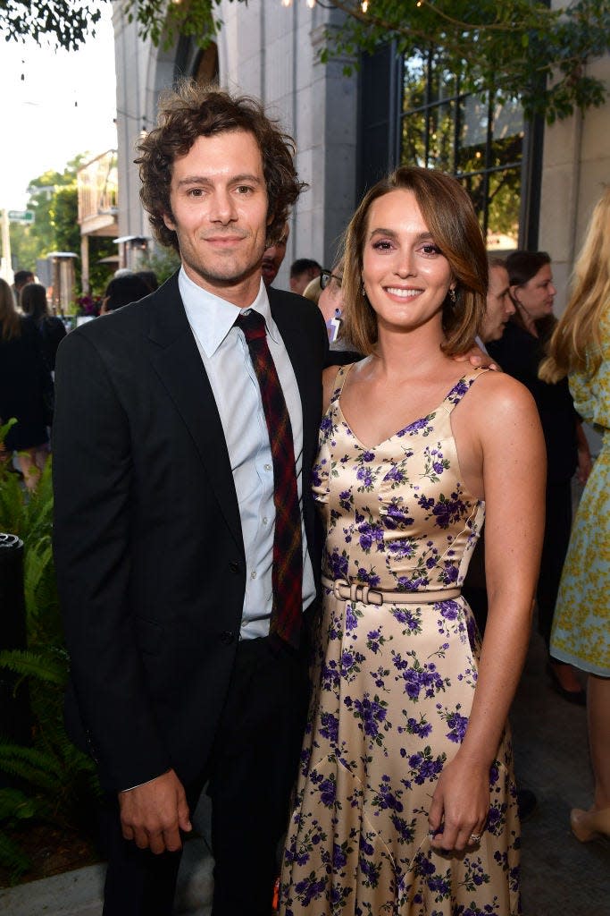 Adam Brody and Leighton Meester