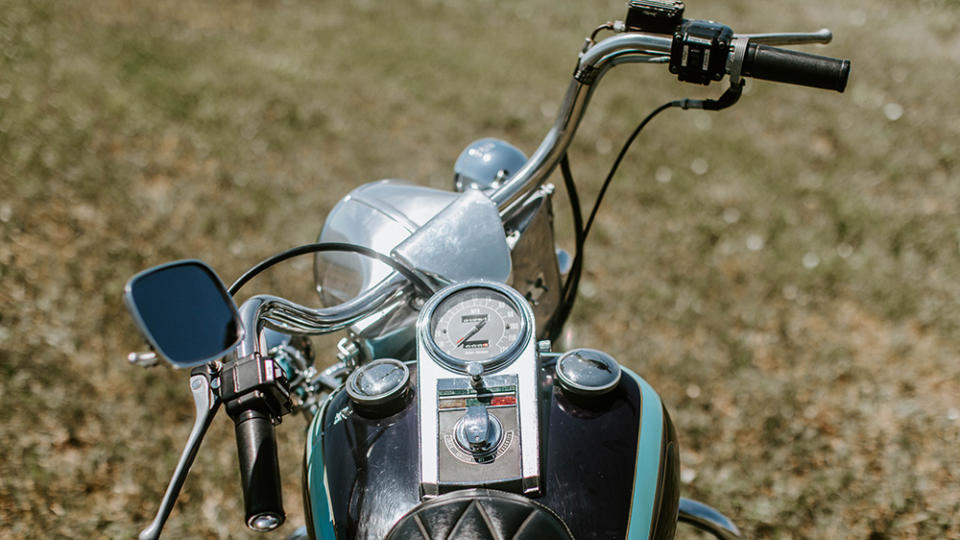 Elvis Presley's 1976 Harley Davidson FLH 1200 Electra Glide